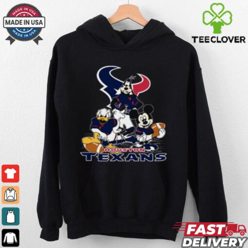 Mickey Friends Houston Texans Tee Disney Inspired Game Day Football NFL  Shirt