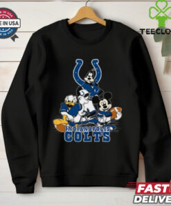 Mickey Friends Indianapolis Colts Tee Disney Inspired Game Day Football NFL Shirt