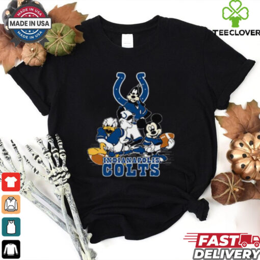 Mickey Friends Indianapolis Colts Tee Disney Inspired Game Day Football NFL  Shirt