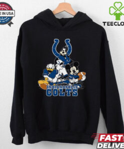 Mickey Friends Indianapolis Colts Tee Disney Inspired Game Day Football NFL Shirt