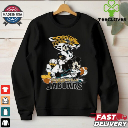 Mickey Friends Jacksonville Jaguars Tee Disney Inspired Game Day Football NFL Shirt