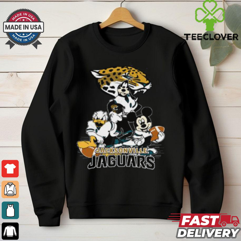 Mickey Friends Jacksonville Jaguars Tee Disney Inspired Game Day Football NFL Shirt Mickey Friends Jacksonville Jaguars Tee Disney Inspired Game Day Football NFL Shirt