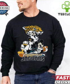 Mickey Friends Jacksonville Jaguars Tee Disney Inspired Game Day Football NFL Shirt