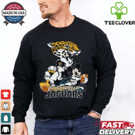 Mickey Friends Jacksonville Jaguars Tee Disney Inspired Game Day Football NFL Shirt