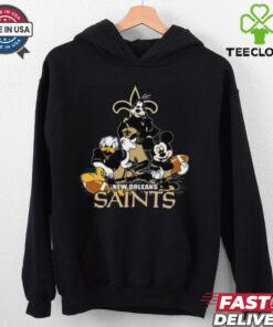 Mickey Friends New Orleans Saints Tee Disney Inspired Game Day Football NFL Shirt