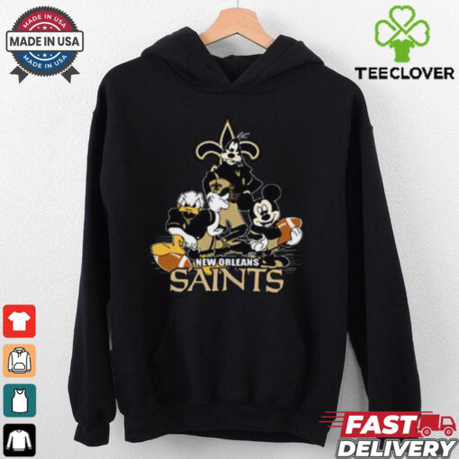 Mickey Friends New Orleans Saints Tee Disney Inspired Game Day Football NFL  Shirt
