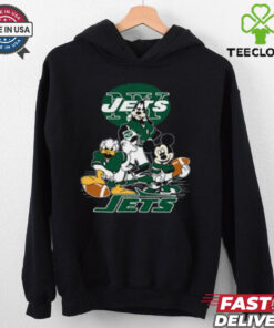 Mickey Friends New York Jets Tee Disney Inspired Game Day Football NFL Shirt