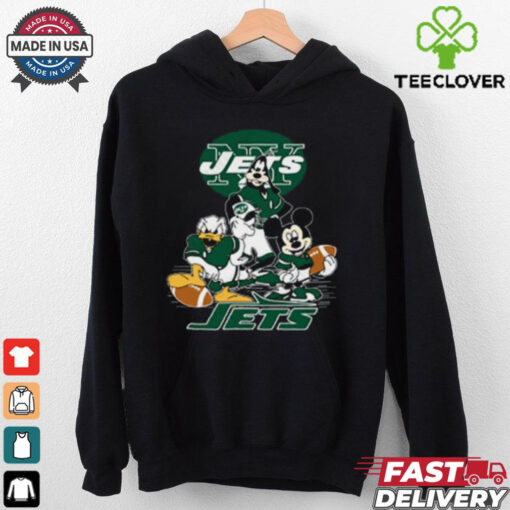 Mickey Friends New York Jets Tee Disney Inspired Game Day Football NFL Shirt