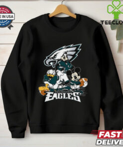 Mickey Friends Philadelphia Eagles Tee Disney Inspired Game Day Football NFL Shirt