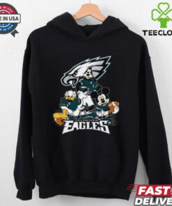 Mickey Friends Philadelphia Eagles Tee Disney Inspired Game Day Football NFL Shirt