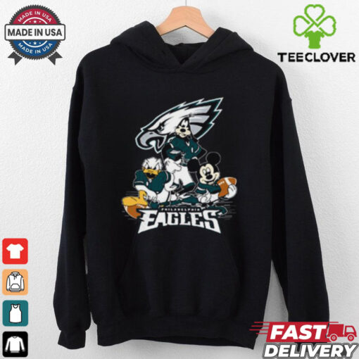 Mickey Friends Philadelphia Eagles Tee Disney Inspired Game Day Football NFL Shirt