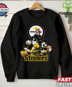 Mickey Friends Pittsburgh Steelers Tee Disney Inspired Game Day Football NFL Shirt