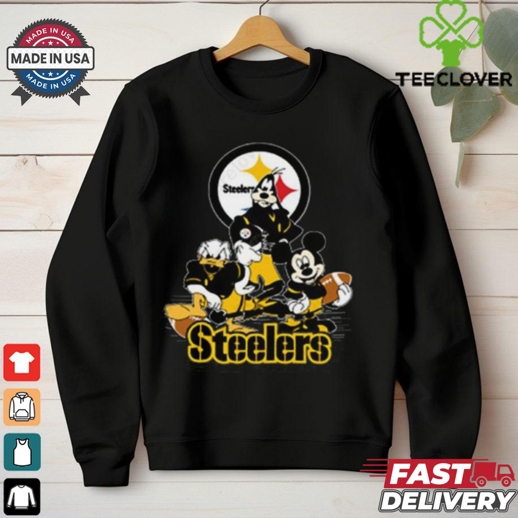 Mickey Friends Pittsburgh Steelers Tee Disney Inspired Game Day Football NFL Shirt Mickey Friends Pittsburgh Steelers Tee Disney Inspired Game Day Football NFL Shirt