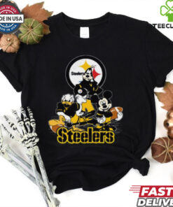 Mickey Friends Pittsburgh Steelers Tee Disney Inspired Game Day Football NFL Shirt