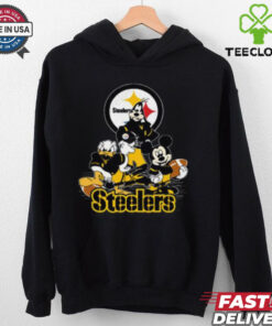 Mickey Friends Pittsburgh Steelers Tee Disney Inspired Game Day Football NFL Shirt