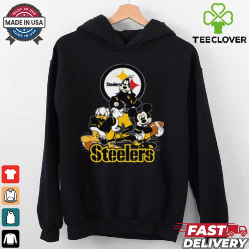Mickey Friends Pittsburgh Steelers Tee Disney Inspired Game Day Football NFL Shirt