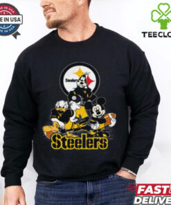 Mickey Friends Pittsburgh Steelers Tee Disney Inspired Game Day Football NFL Shirt