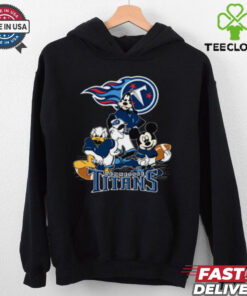 Mickey Friends Tennessee Titans Tee Disney Inspired Game Day Football NFL Shirt