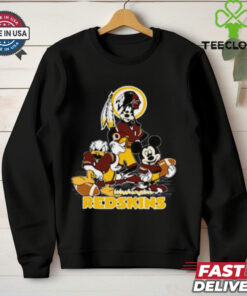 Mickey Friends Washington Commanders Tee Disney Inspired Game Day Football NFL Shirt