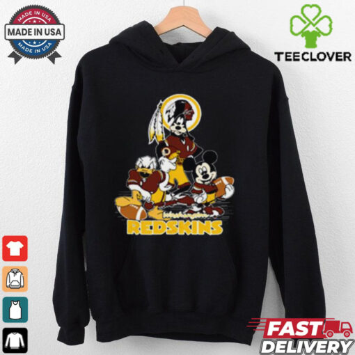 Mickey Friends Washington Commanders Tee Disney Inspired Game Day Football NFL Shirt