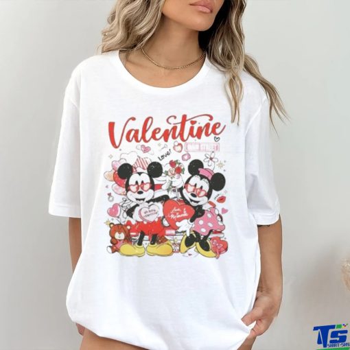 Mickey Minnie Disney true love Valentine on main street hoodie, sweater, longsleeve, shirt v-neck, t-shirt