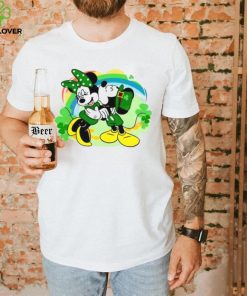 Mickey Minnie Irish Four Leaf Clover Patrick’s Day Shirt