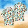 Mickey Minnie Mouse Donald Duck At The Beach Full Printing Hawaiian Shirt