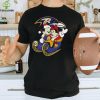 Mickey Minnie Santa Ride Sleigh Christmas Baltimore Ravens 2024 Shirt