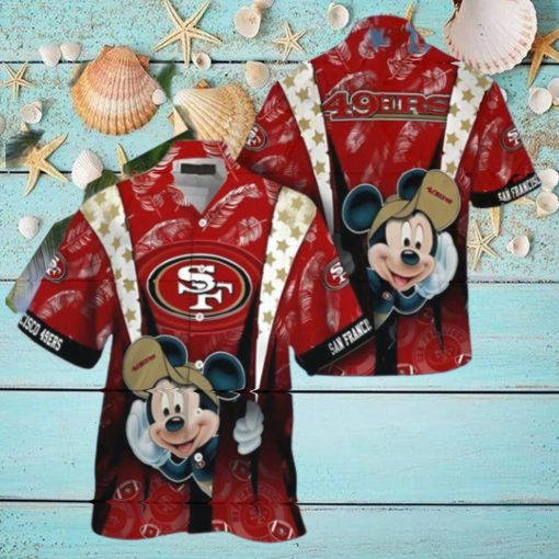 Mickey Mouse 49ers Hawaiian Shirt NFL Gift