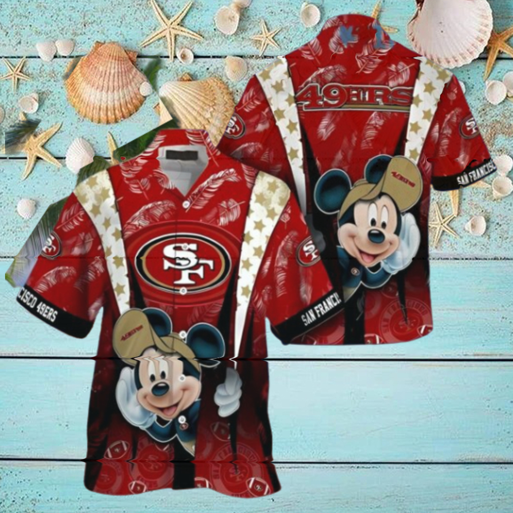 Mickey Mouse 49ers Hawaiian Shirt NFL Gift Mickey Mouse 49ers Hawaiian Shirt NFL Gift