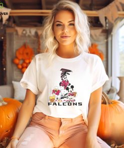 Mickey Mouse And Friend Disney Atlanta Falcons American Football Shirt