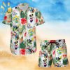 Mickey Mouse And Friends Disney Cartoon Graphics Full Printing Combo Aloha Hawaiian Shirt And Beach Shorts