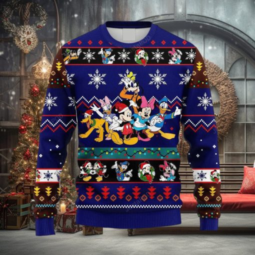 Mickey Mouse And Friends Disney Ugly Christmas Sweater Holiday For Men And Women