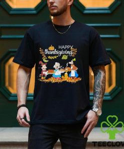 Mickey Mouse And Friends Happy Thanksgiving Shirt