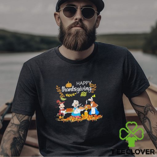 Mickey Mouse And Friends Happy Thanksgiving Shirt