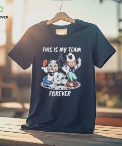 Mickey Mouse And Mascot This Is My Team Forever Dallas Cowboys Shirt