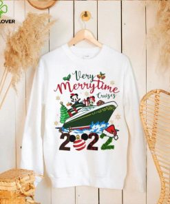 Mickey Mouse And Minnie Mouse Boat Very Merrytime 2022 Christmas shirt