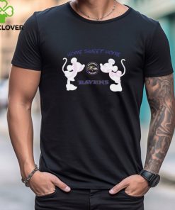 Mickey Mouse And Minnie Mouse Home Sweet Home Baltimore Ravens shirt