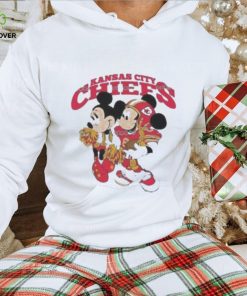 Mickey Mouse And Minnie Mouse Kansas City Chiefs Shirt