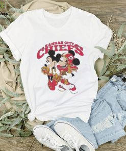 Mickey Mouse And Minnie Mouse Kansas City Chiefs Shirt