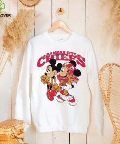 Mickey Mouse And Minnie Mouse Kansas City Chiefs T Shirt