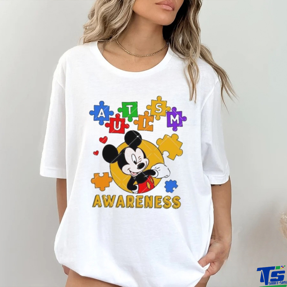 Mickey Mouse Autism Awareness Mouse Character Autism shirt Mickey Mouse Autism Awareness Mouse Character Autism shirt