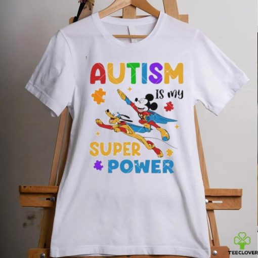 Mickey Mouse Autism is My Super Power Super Hero Mouse Autism hoodie, sweater, longsleeve, shirt v-neck, t-shirt