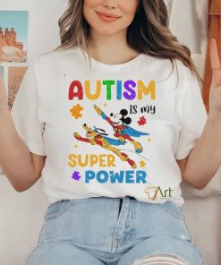 Mickey Mouse Autism is My Super Power Super Hero Mouse Autism hoodie, sweater, longsleeve, shirt v-neck, t-shirt