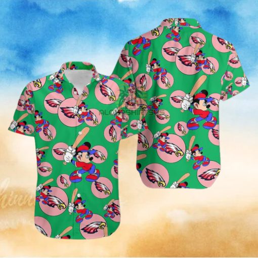 Mickey Mouse Baseball Philadelphia Eagles Nfl Irish Green Big And Tall Tropical Hawaiian Shirts