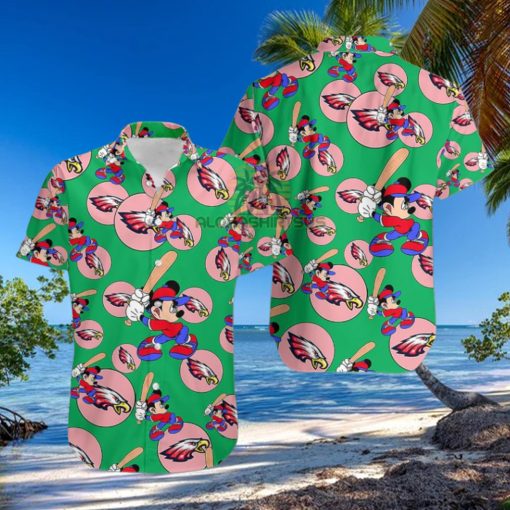 Mickey Mouse Baseball Philadelphia Eagles Nfl Irish Green Big And Tall Tropical Hawaiian Shirts