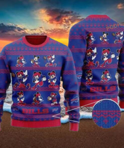 Mickey Mouse Buffalo Bills Ugly Christmas Sweater