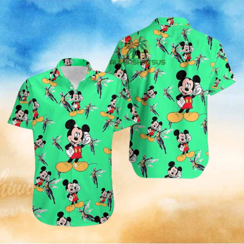 Mickey Mouse Call Phone Hank Pym Marvel Avengers My Hawaiian Shirts Mickey Mouse Call Phone Hank Pym Marvel Avengers My Hawaiian Shirts