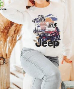 Mickey Mouse Car Jeep Summer Shirt