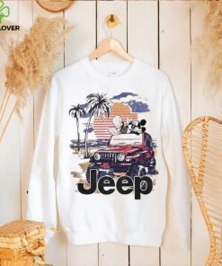 Mickey Mouse Car Jeep Summer Shirt